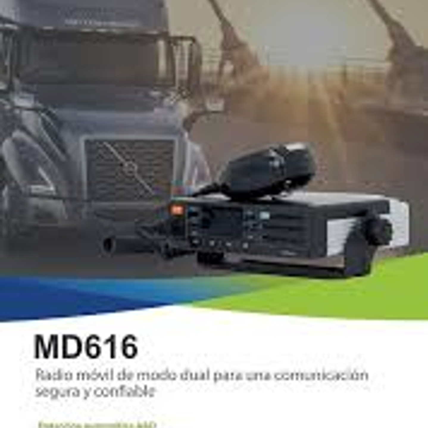 Hytera MD616 VHF 136-174 MHz 48CH DMR Tier II/ Analogico 25W Radio móvil Digital DMR y Analogico  de gran cobertura y cancelación de ruido Precio con iva incluido 9