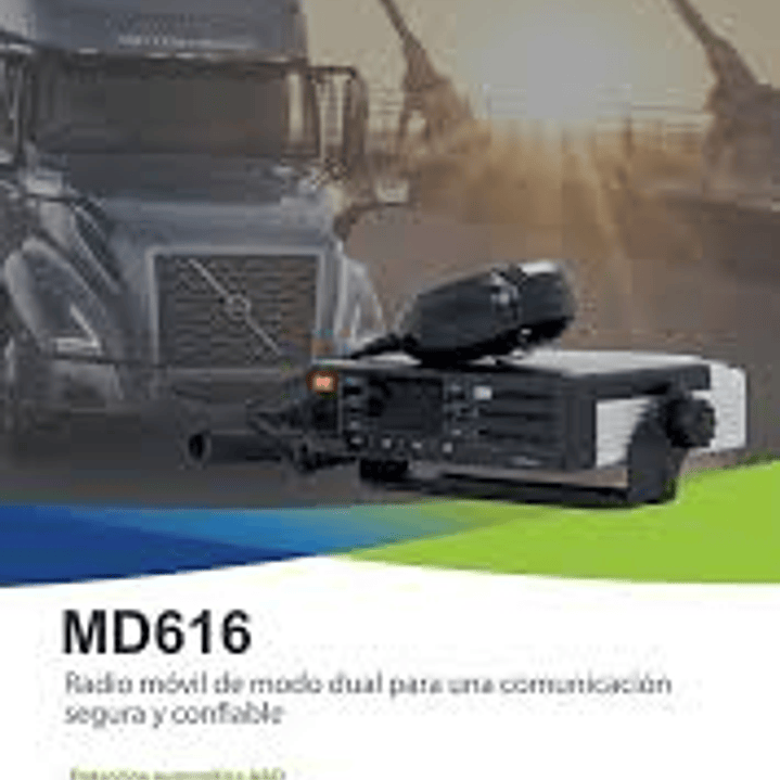 Hytera MD616 VHF 136-174 MHz 48CH DMR Tier II/ Analogico 25W Radio móvil Digital DMR y Analogico  de gran cobertura y cancelación de ruido Precio con iva incluido 9