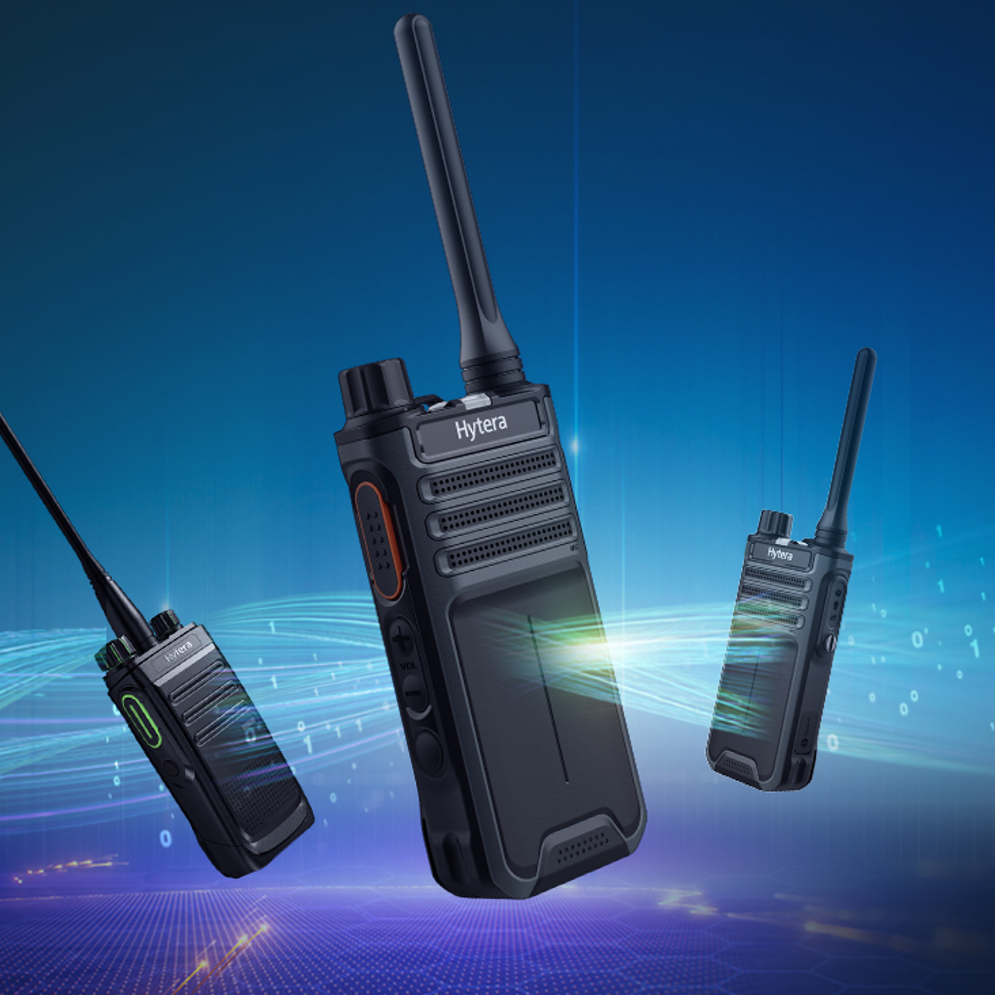 Hytera BP516 UHF1 400-470 MHz 64CH DMR Tier II  4W Radio Portátil Digital Comercial DMR Tier II y análogo sin pantalla Precio con iva incluido 7