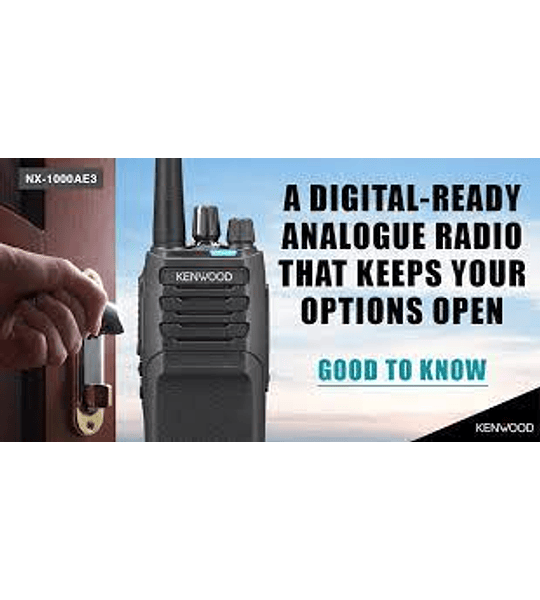 Kenwood NX-1200 AK Radio portátil analógico VHF 136-174MHz programable 