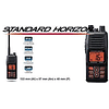 Standard Horizon HX-400, Portátil Marino Comercial, VHF, 5W, LMR canales (Frecuencias pre establecidas no modificables)