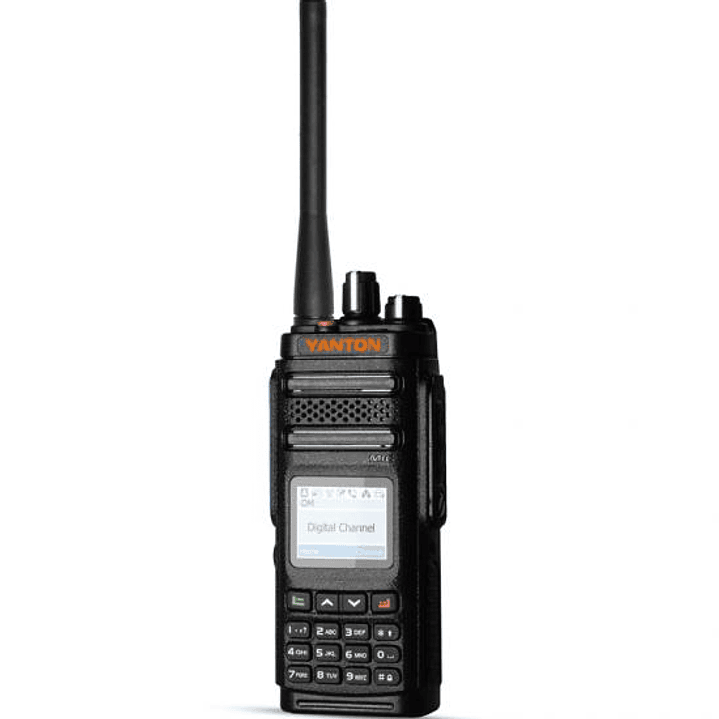 Yanton DM-860 VHF 136-174 Mhz 1024CH DMR 5W Radio bidireccional digital con pantalla con Man Down  3