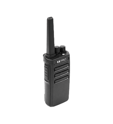 TXPRO-600H, Radio portátil  5 Watts, 16 canales, Función VOX UHF Alto 450-520 Mhz programable