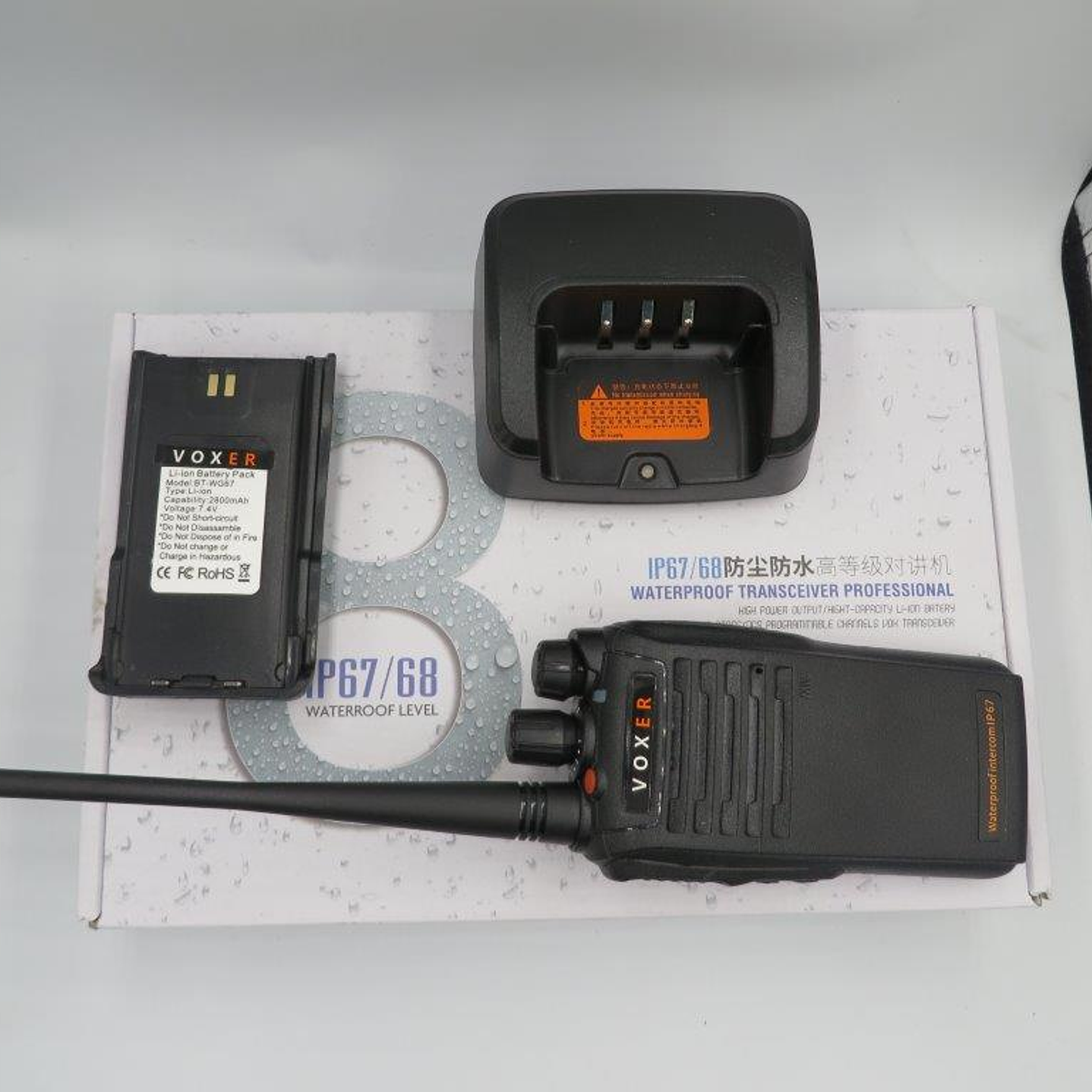 Wings IP67 Wings IP67 VHF 136-174 MHz 16CH Analogico 5W Radio semi profesional ideal para trabajos en nieve, piscinas, lluvia, lacustre, bordes costeros Precio con iva incluido 10