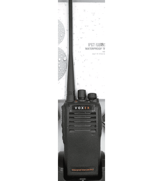 ¡OFERTA ultimas dos unidades! Wings IP67 Radio de dos vías programable Waterproof Robusto Semi Profesional UHF 400-480MHz