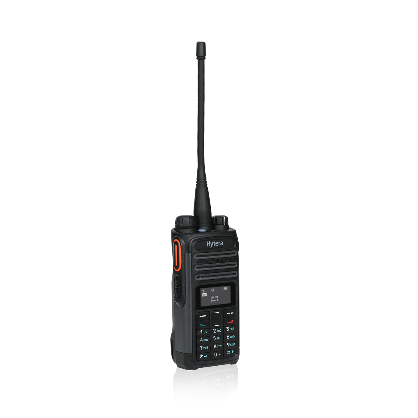  Hytera PD486 VHF 136-174 MHz 256CH DMR Tier II 5W Radio digital y analógo de dos vías con pantalla OLED, Bluetooth, GPS programable 3