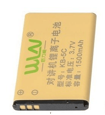Batería WLAN de Ion Litio de 1500 mAh rango 5-5-90 (9 horas según uso)