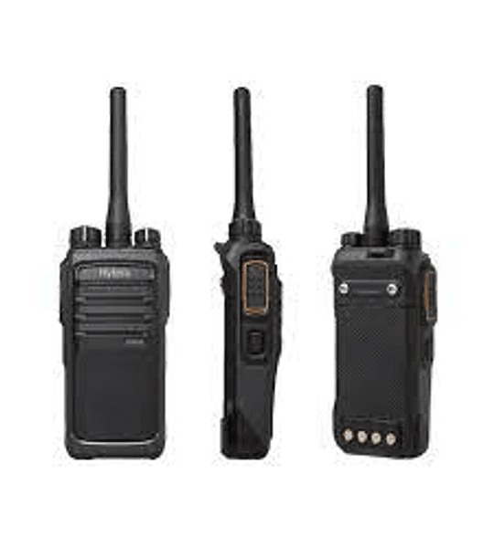 Hytera PD506 Radio Portátil Digital DMR Tier II y Convencional para Empresas sin pantalla UHF 400-470 MHz programable