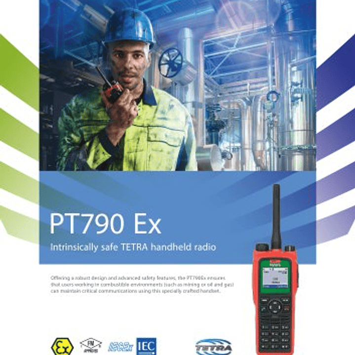 Hytera PD796Ex VHF 136-174 MHz 1024CH DMR Tier II Digital y Analogico 5W One watt output power, with GPS, with mandown,DMR Tier II and analogue conventional mode Precio con iva incluido 3