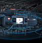 Hytera HM686H UHF2 450-520MHz 512CH DMR Tier II Analogico 45W Radio móvil digital profesional High Power 5/45/50W GPS Bluetooth LCD screen Precio con iva incluido - Miniatura 2