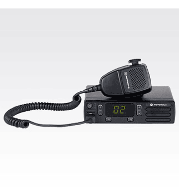 MOTOTRBO™ DEM™300 VHF 136-174 Mhz Radio Móvil DMR y analogica de dos vías original  16 canales 25 Watts (pantalla numérica) Simplemente más eficiencia