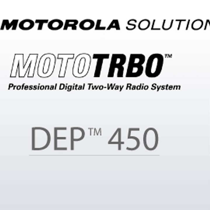 Motorola DEP™450 MOTOTRBO™ VHF 136-174 Mhz 32CH DMR 5W Radio portátil original analógico y digital, comunicaciones de voz simples 3