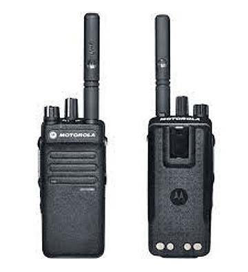 Motorola DEP™ 550e MOTOTRBO™ DMR Intrínseco Radio de dos vías original VHF 136-174 MHz 16 canales 5 Watt TIA Hazloc