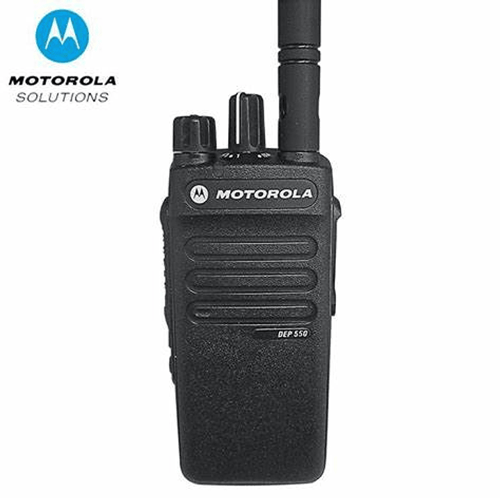 Motorola DEP™ 550e MOTOTRBO™ UHF 450-527 MHz 16CH DMR Intrínseco 4W Radio original TIA Hazloc sin pantalla Precio con iva incluido 1