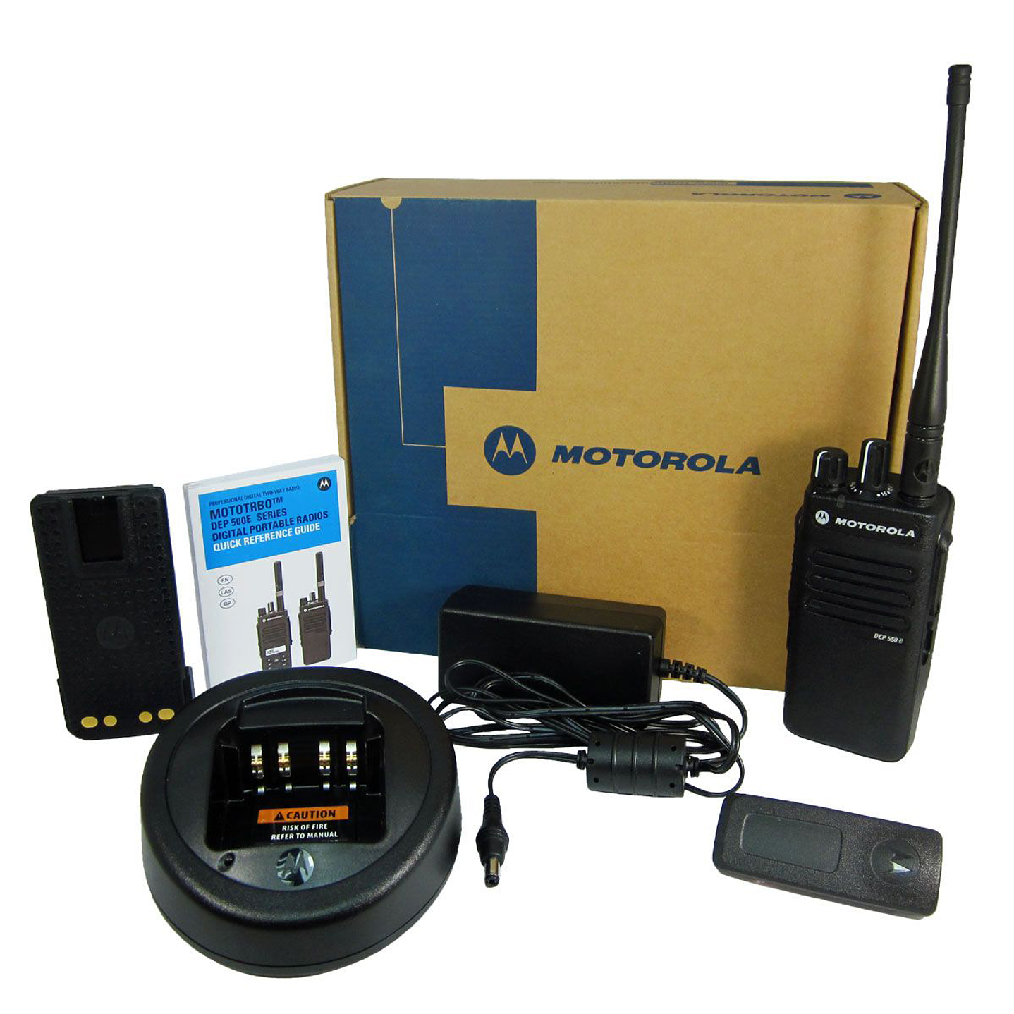 Motorola DEP™ 550e MOTOTRBO™ UHF 450-527 MHz 16CH DMR Intrínseco 4W Radio original TIA Hazloc sin pantalla Precio con iva incluido 6