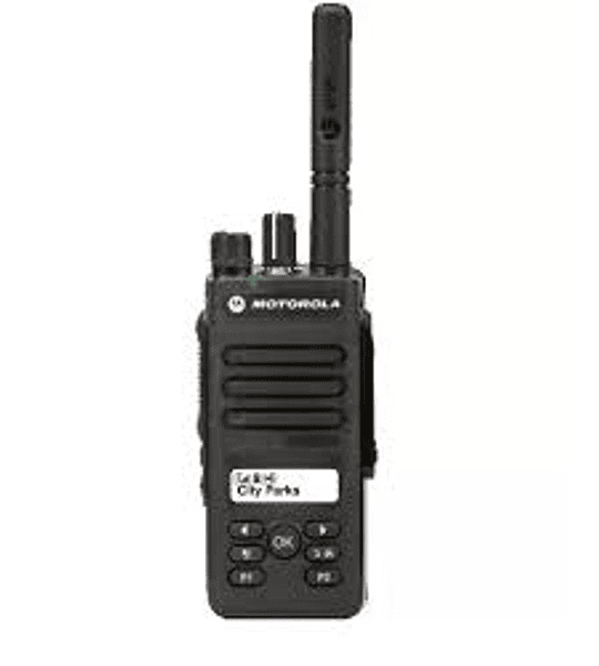 Motorola DEP™ 570e MOTOTRBO™ DMR Radio de dos vías original VHF 136-174 MHz 128 canales 5 Watt Intrínseco TIA Hazloc