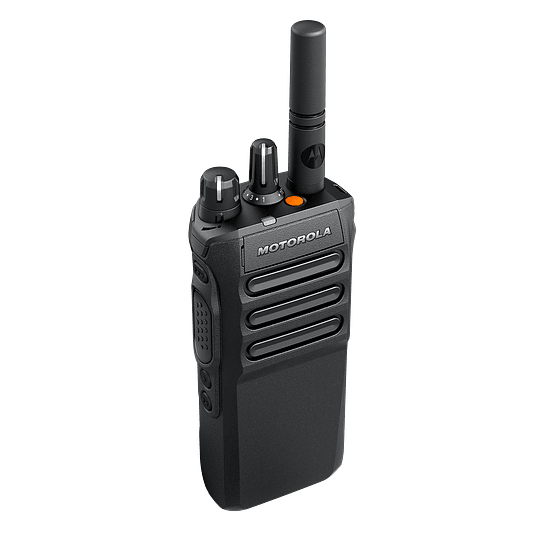 Motorola MOTOTRBO™ R7 Radio Digital Portable de Dos Vías VHF 136-174 Mhz 4 W 64 canales Capable TIA Hazloc Intrínseco sin pantalla