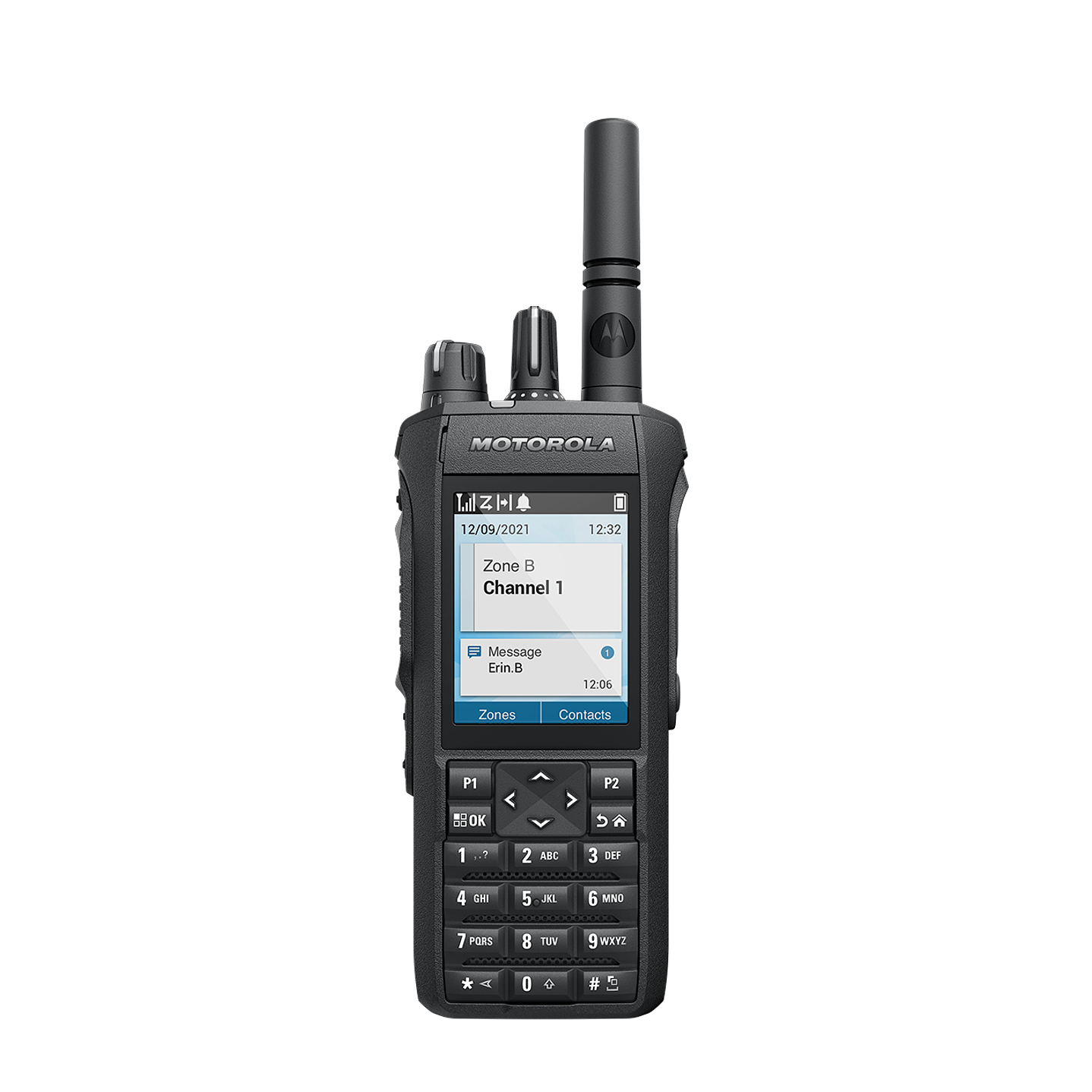 Motorola R7 MOTOTRBO™ Enable (A pedido por importación) UHF 400-527MHz 1000CH DMR Intrínseco 4W Radio portátil digital original Tía Hazloc Habilitado FKP Display Precio con iva incluido 3