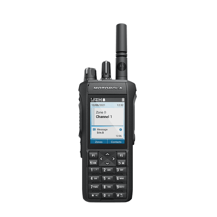 Motorola R7 MOTOTRBO™ Enable (A pedido por importación) UHF 400-527MHz 1000CH DMR Intrínseco 4W Radio portátil digital original Tía Hazloc Habilitado FKP Display Precio con iva incluido 3