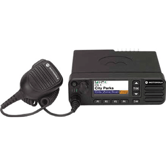 Motorola MOTOTRBO™ DGM™8500e Radios de dos vías Conexión total VHF 136-174 Mhz 1000 canales 25 W