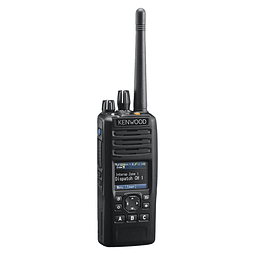 Kenwood NX-5200K2 Radio Multiprotocolo portátil digital VHF 136-174 MHz, NXDN-P25-DMR-Analógico, 6 Watts, Bluetooth, GPS, MicroSD, 1024 Canales