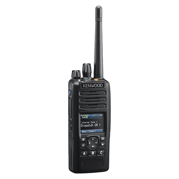Kenwood NX-5200 K2 Radio Multiprotocolo portátil digital VHF 136-174 MHz, NXDN-P25-DMR-Analógico, 6 Watts, Bluetooth, GPS, MicroSD, 1024 Canales