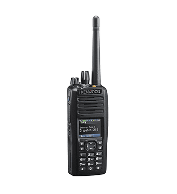 Kenwood NX-5200 K3 Radio Multiprotocolo portátil digital VHF 136-174 MHz, NXDN-P25-DMR-Analógico, 6 Watts, Bluetooth, GPS, MicroSD, 1024 Canales. Pantalla y teclado completo