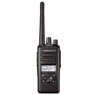 Kenwood NX-3320K2 UHF 400-520MHz 260CH Digital DMR o NXDN Radio portátil digital y análoga con pantalla y teclado medio ,GPS, Bluetooth, IP67 Precio con iva incluido