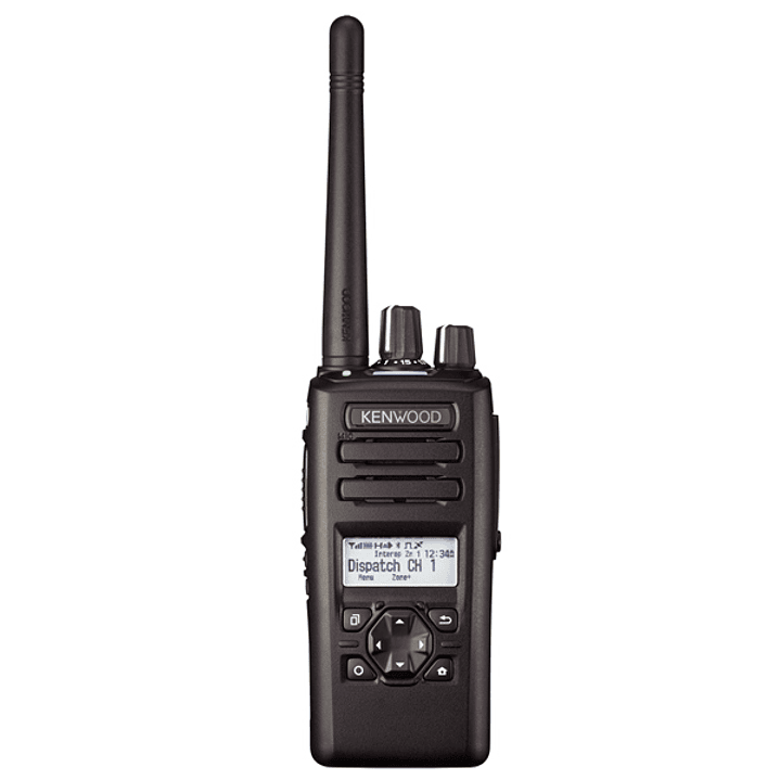 Kenwood NX-3320K2 UHF 400-520MHz 260CH Digital DMR o NXDN Radio portátil digital y análoga con pantalla y teclado medio ,GPS, Bluetooth, IP67 1