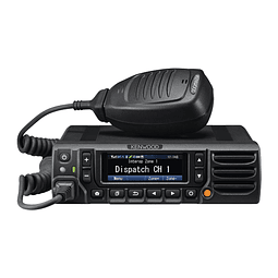 Kenwood NX-5800K Radio móvil base digital UHF (450-520 MHz), NXDN-P25-DMR-Analógico, 45 Watts,  Bluetooth, GPS, MicroSD, 1024 Canales, incluye micrófono, cables y Brackets de montaje.
