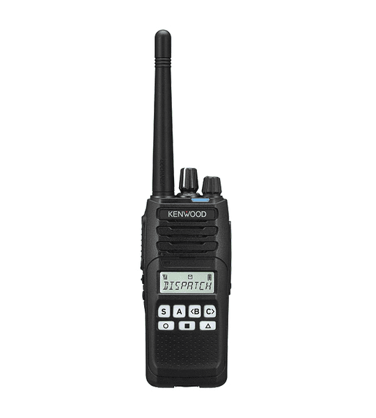 Kenwood NX-1300 DK2 Radio portátil digital DMR y analógico, con pantalla UHF 450-520 MHz, 5 Watts, 260 canales, roaming, encriptación
