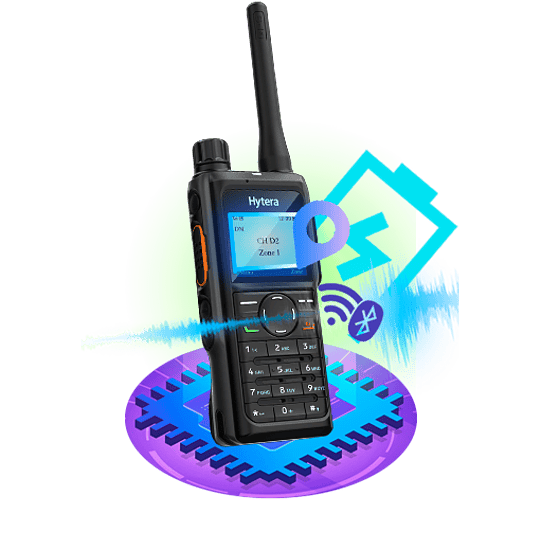 ¡OFERTA! Hytera HP786 Radio Digital Profesional DMR  VHF 136-174 MHz Sin GPS-Bluetooth programable- COPIAR
