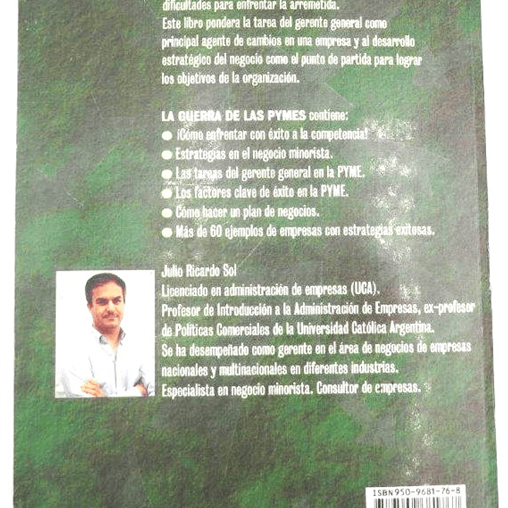 Libro Usado La Guerra de las Pymes: Estrategias de negocios para enfrentar el avance de las grandes empresas, factores del éxito 5