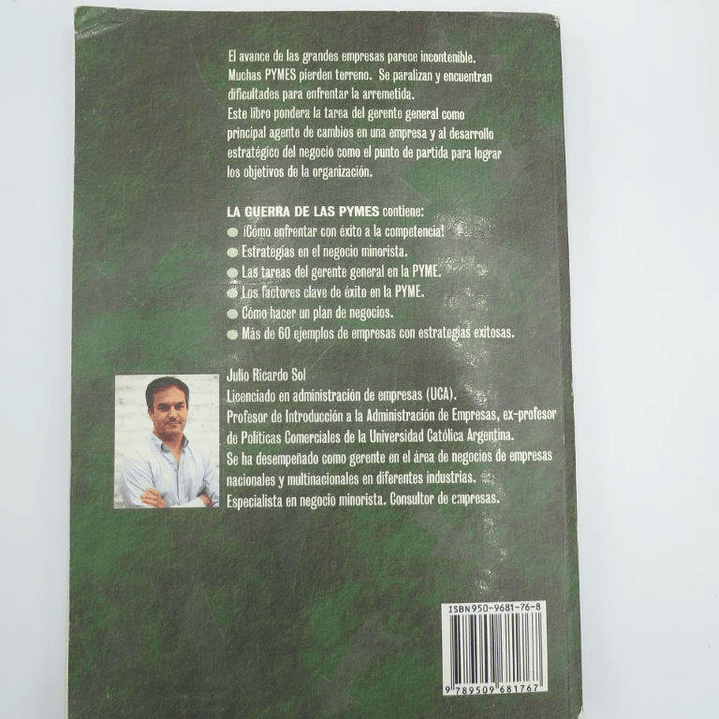 Libro Usado La Guerra de las Pymes: Estrategias de negocios para enfrentar el avance de las grandes empresas, factores del éxito 6
