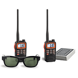 Standard Horizon HX-40 FM 76 -108 MHz 6W Radio portátil marino impermeable ultra compacto