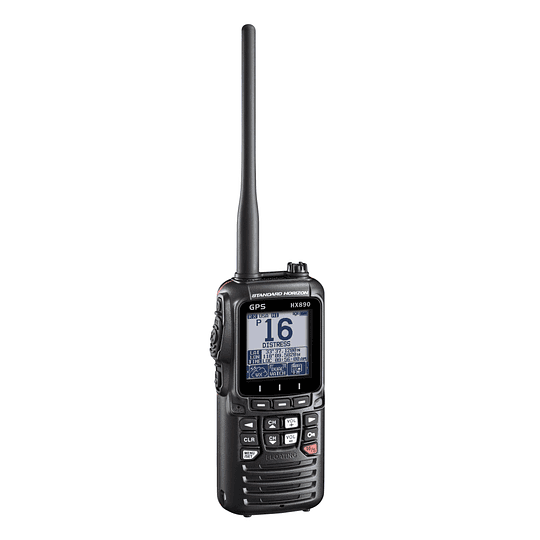 ¡Nuevo! Radio de dos vías Standard Horizon HX890 - VHF/GPS portátil flotante DSC Clase H de 6 vatios