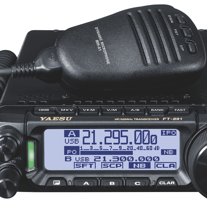 Yaesu FT-891 HF/50MHz 100W Compacto, liviano y con panel desmontable ¡Explora el Universo de la Radioafición! Precio con iva incluido 2