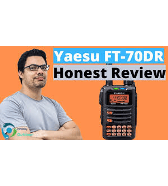 Yaesu FT-70DR C4FM FDMA / FM 144/430 MHz Radio portátil de doble banda 5W