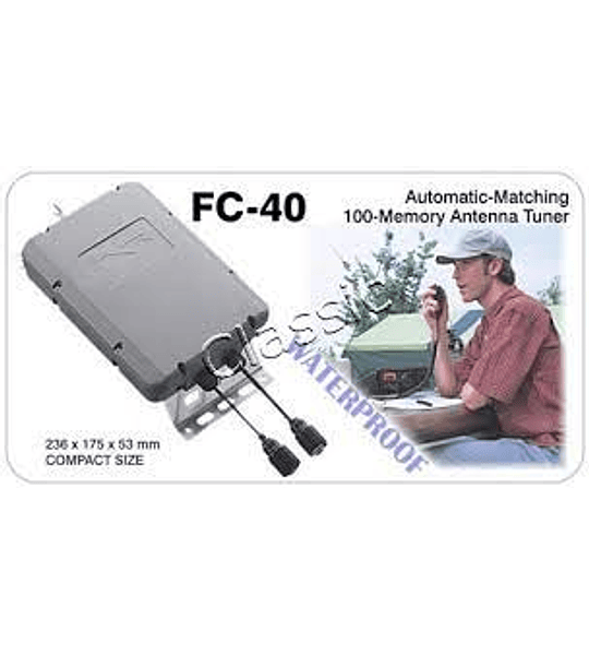 Yaesu FC-40 sintonizador de antena compatible con FTDX101D FTDX101 FT991A FT891
