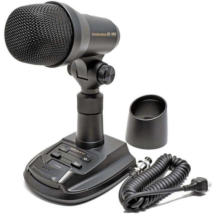 Yaesu M-100 Micrófono de base profesional para los siguientes equipos de HF; FTDX101D, FTDX101, FT-991A, FT-891 FT-710 Precio con iva incluido 2