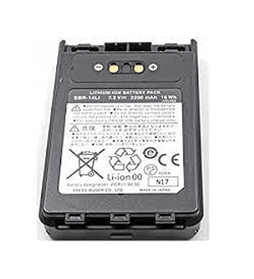 Yaesu SBR-14LI batería original 2200 mAh Li-Ion compatible FT-2DR FT-5DR