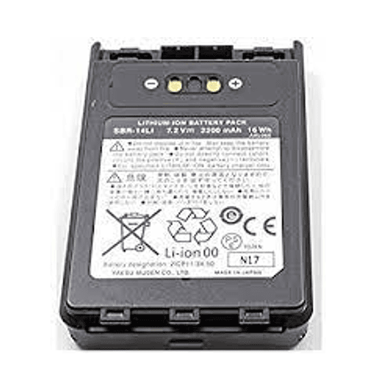 Yaesu SBR-14LI batería original 2200 mAh Li-Ion compatible FT-2DR FT-5DR