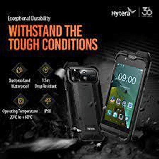 Smartphone PNC460 XRugged y Radio PoC Inteligente Android 12