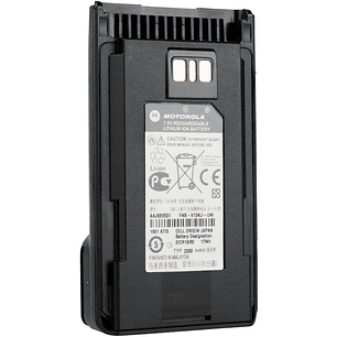 Batería Ion de Litio, original Motorola Solutions, FNB-V134, 2300 mAh para Motorola Vertex VX-261 VX264 EVX261