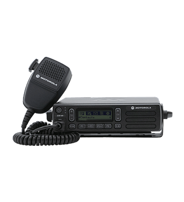 Radio móvil digital Motorola original DEM400 64 Ch 25 Watts VHF 136-174 Mhz c/d