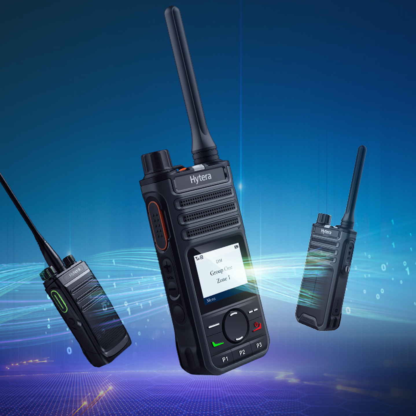 Hytera BP566 VHF 136-174 MHz 256CH DMR Análogo 5W Radio Digital DMR y Analogico con pantalla, robusto cancelacion de ruido y excelente cobertura Precio con iva incluido 3