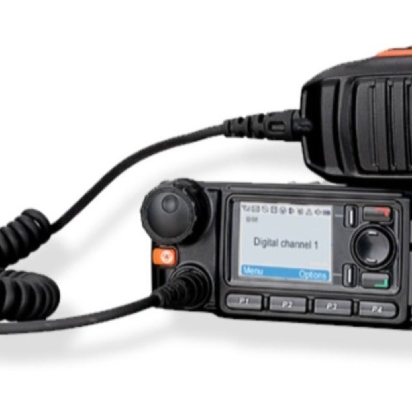 Hytera HM786L VHF 136~174 MHz 1024CH DMR Tier II y analogico 25W Radio móvil AMBE+2  5/25W con GPS Bluetooth 1