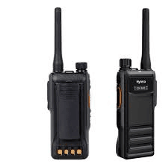 Hytera HP606 VHF 136-174 MHz 1024CH DMR Tier II 5W Radio digital y análogo con GPS, Bluetooth, Mandown 