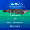 Hytera HR1066 UHF2 450-520 Mhz Repetidor DMR Tier II y Análogo. 5 - 50 watts. Standard version
