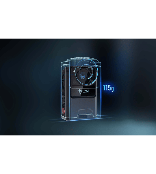 Hytera GC550 Mini Bodycam 2K 64GB,Infrared night vision Switching Power Adapter(European standard) 2100mAh battery(Li), swivel clip
